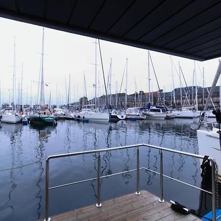 Hausboot Fjord Meeresbrise Mit Dachterrasse In Фленсбург Экстерьер фото